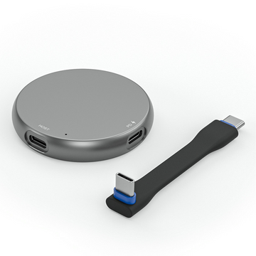Boîtier ssd nvme m2 10gbps avec fonction chargeur magnétique 100w adaptateur de boîtier portable boîtier de disque pour 2203